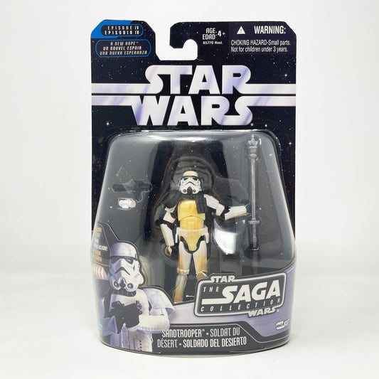 Vintage Hasbro Star Wars Mid MOC Sandtrooper #37 - Hasbro Saga Collection (2006)