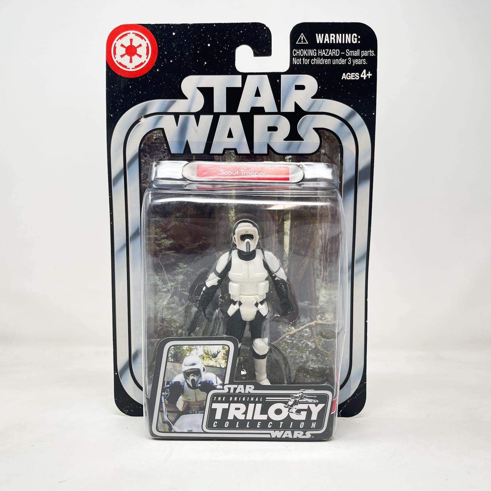 Vintage Hasbro Star Wars Mid MOC Scout Trooper OTC-11 - Hasbro Original Trilogy Collection (2004)