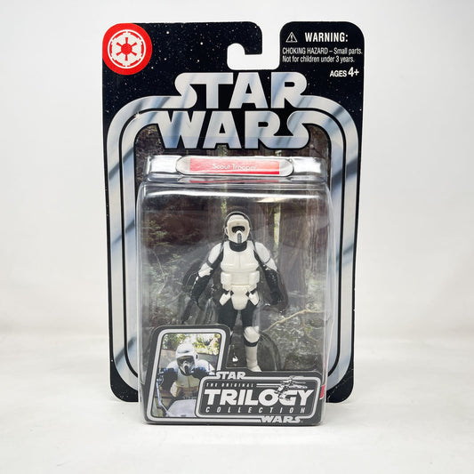 Vintage Hasbro Star Wars Mid MOC Scout Trooper OTC-11 - Hasbro Original Trilogy Collection (2004)