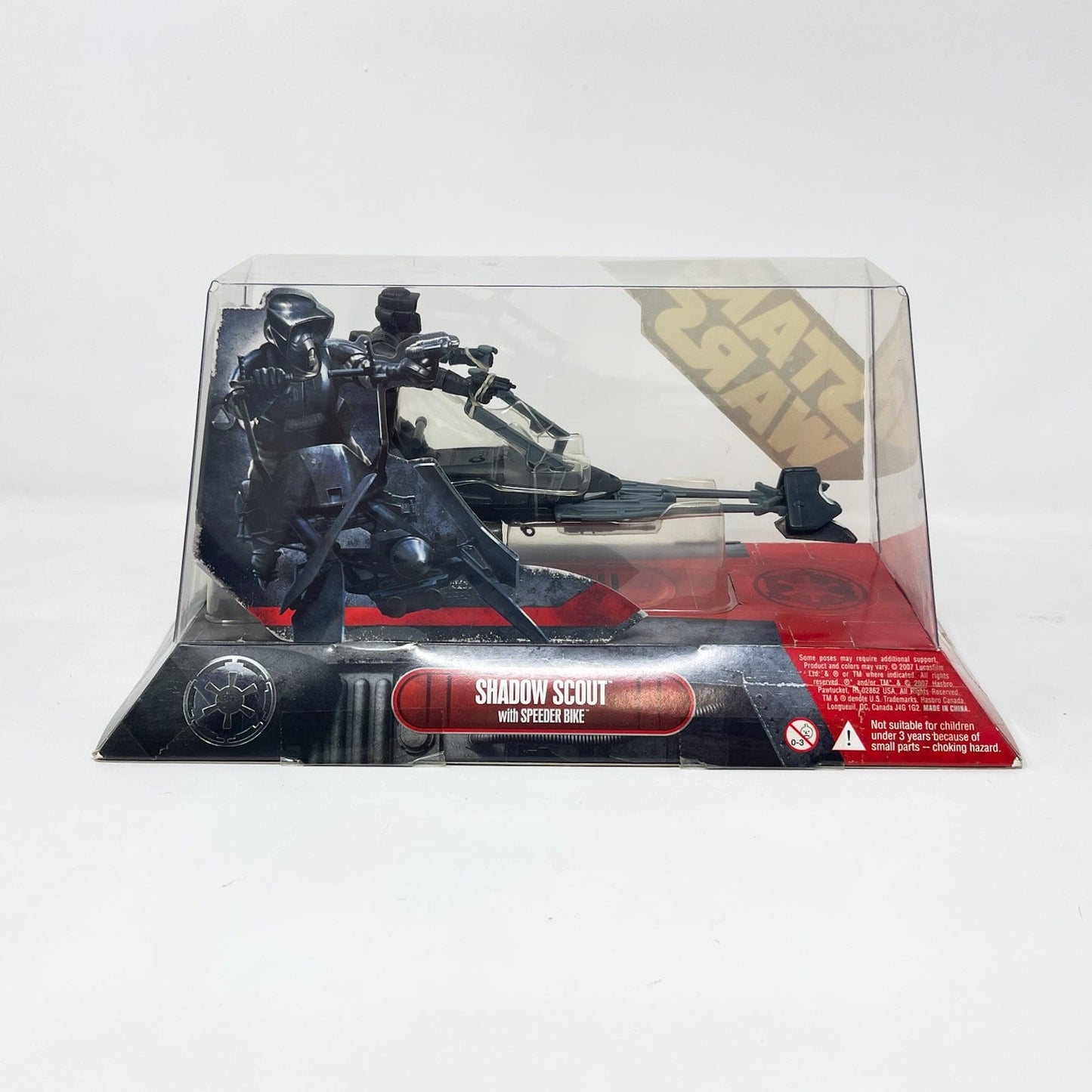 Vintage Hasbro Star Wars Mid MOC Shadow Scout with Speeder Bike - Hasbro30th Anniversary SDCC Exclusive (2007)