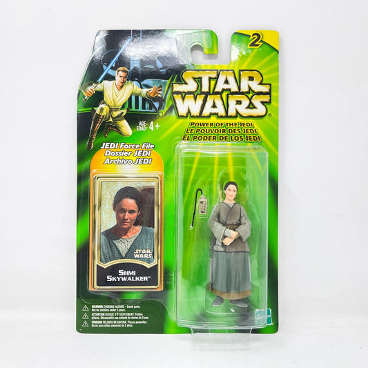Vintage Hasbro Star Wars Mid MOC Shmi Skywalker - Hasbro Power of the Jedi POTJ (2001)