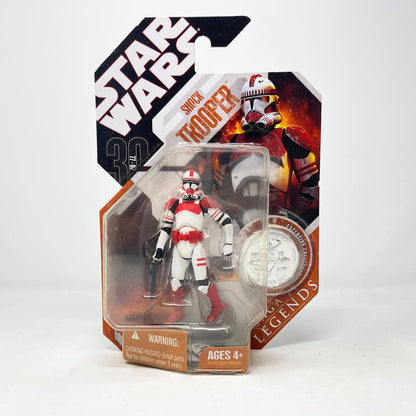 Vintage Hasbro Star Wars Mid MOC Shock Trooper - Hasbro 30th Anniversary Collection