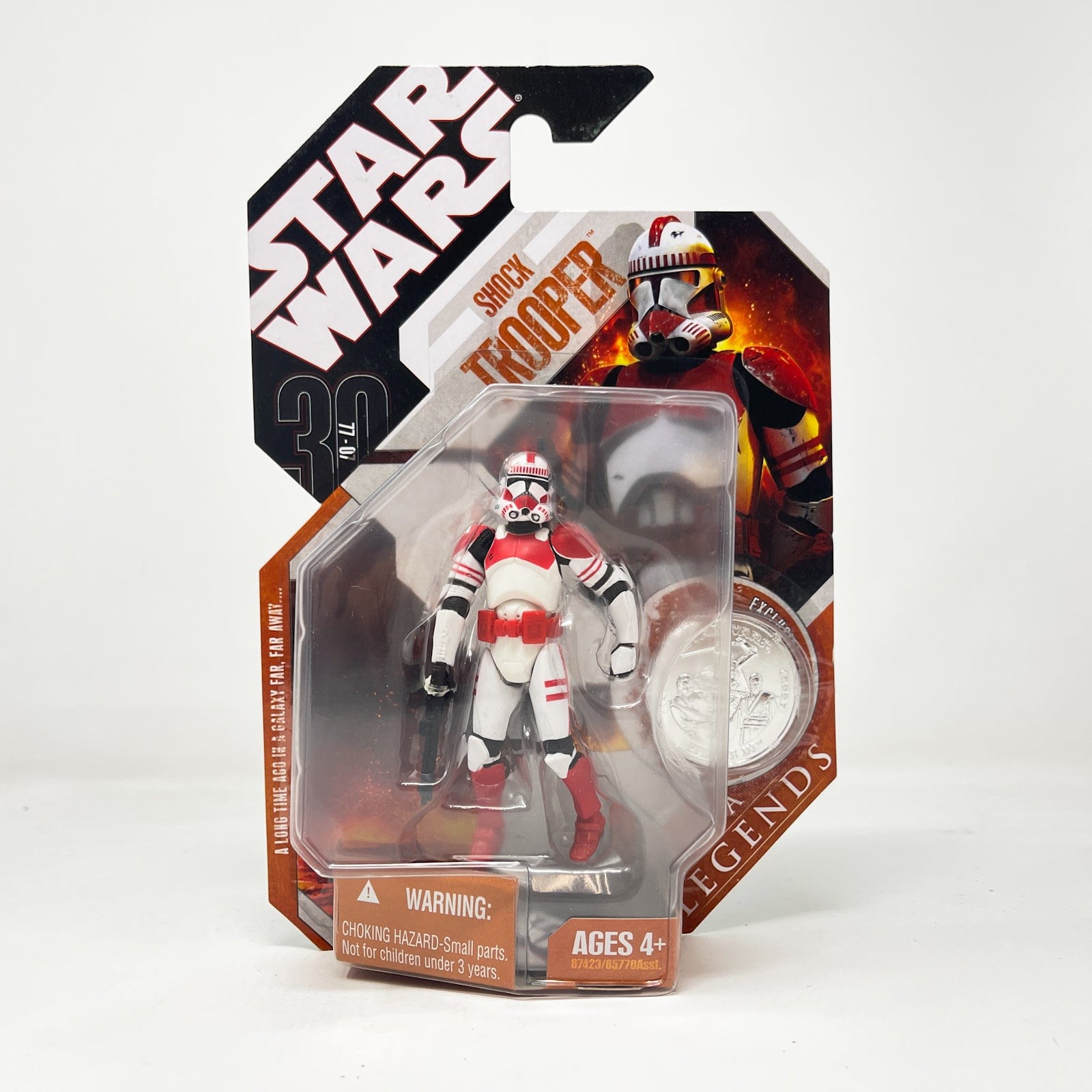 Vintage Hasbro Star Wars Mid MOC Shock Trooper - Hasbro 30th Anniversary Collection 3.75"