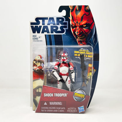 Vintage Hasbro Star Wars Mid MOC Shock Trooper MH01 - Hasbro Movie Heroes/Clone Wars (2012)