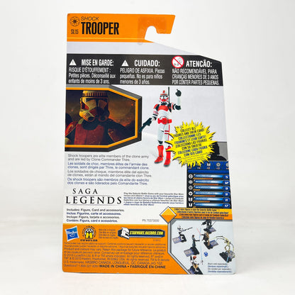 Vintage Hasbro Star Wars Mid MOC Shock Trooper SL15 - Hasbro Saga Legends (2010)