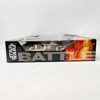 Vintage Hasbro Star Wars Mid MOC Sith Lord Attack Battle Pack - Saga Collection - 2006 Hasbro