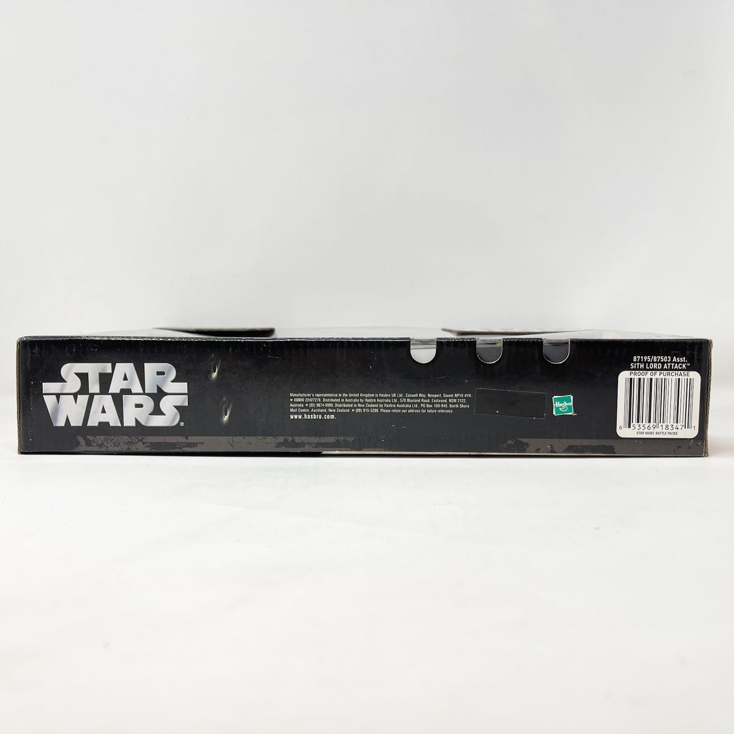 Vintage Hasbro Star Wars Mid MOC Sith Lord Attack Battle Pack - Saga Collection - 2006 Hasbro