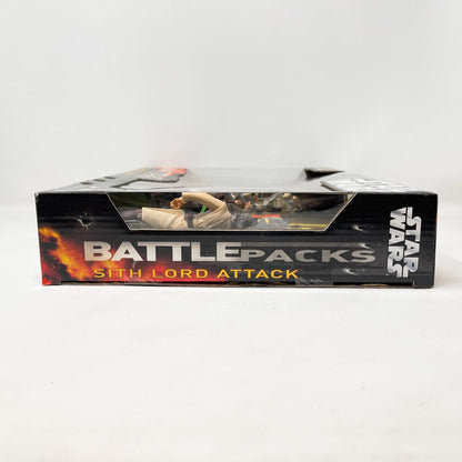 Vintage Hasbro Star Wars Mid MOC Sith Lord Attack Battle Pack - Saga Collection - 2006 Hasbro
