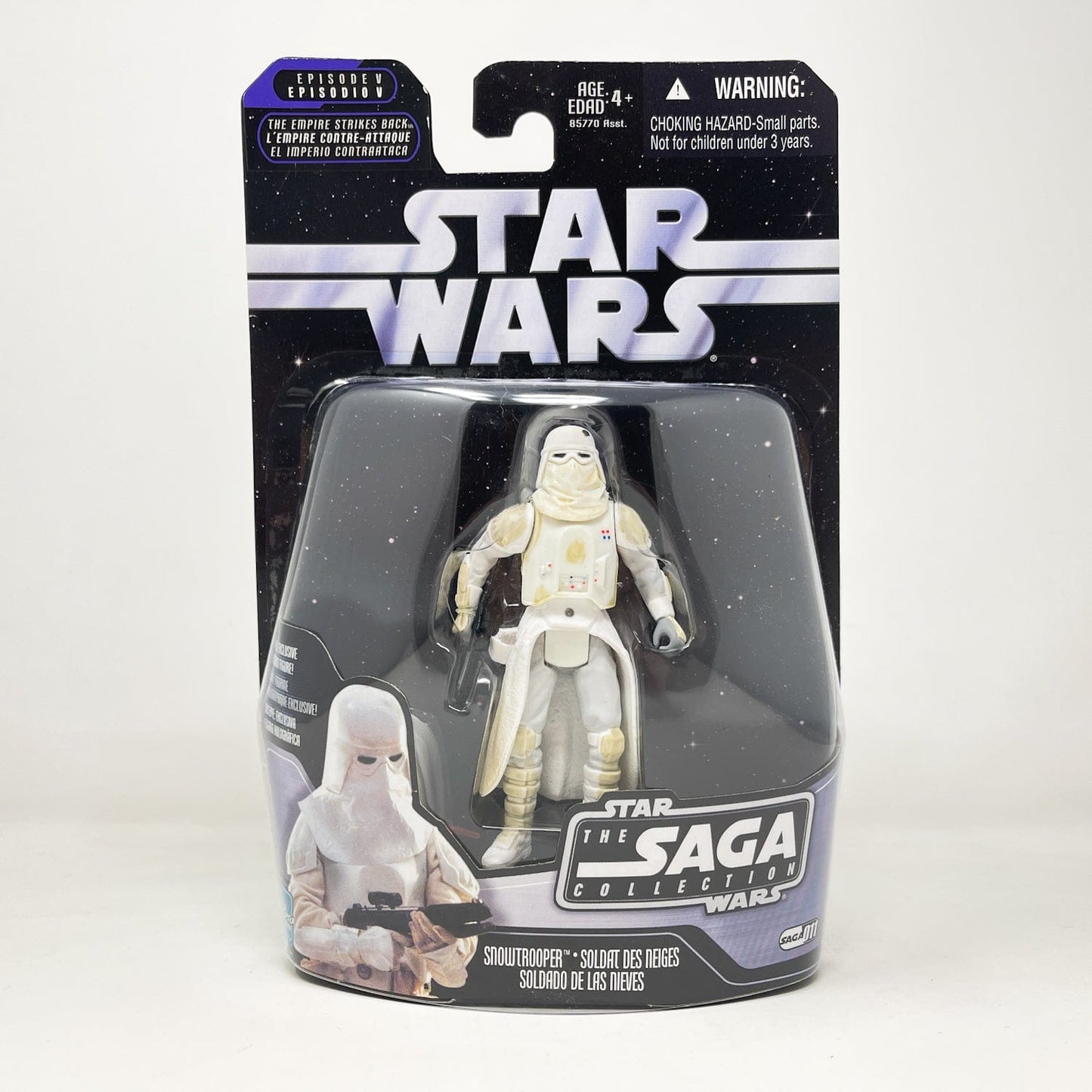 Vintage Hasbro Star Wars Mid MOC Snowtrooper #11 - Hasbro Saga Collection (2006)