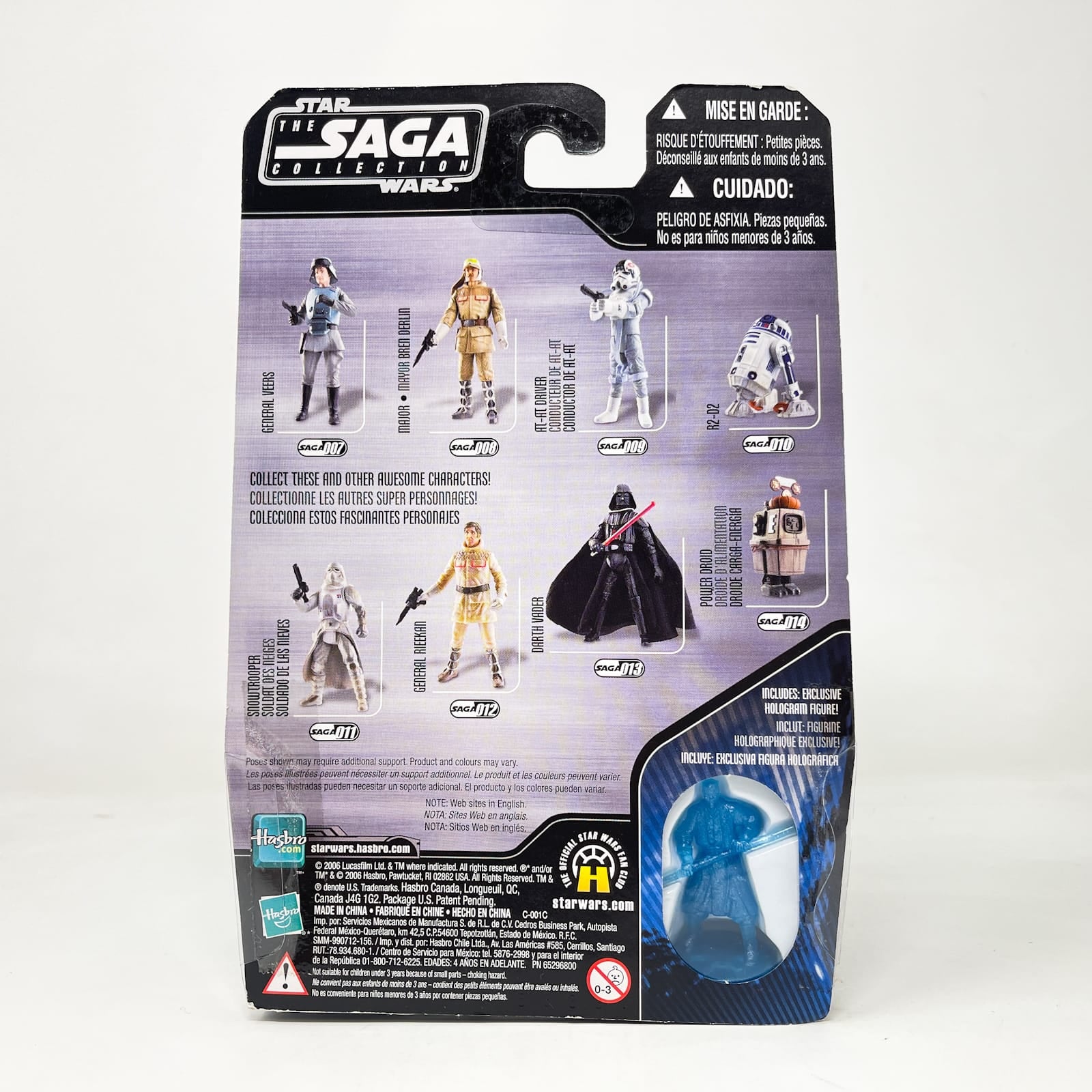 Vintage Hasbro Star Wars Mid MOC Snowtrooper #11 - Hasbro Saga Collection (2006)