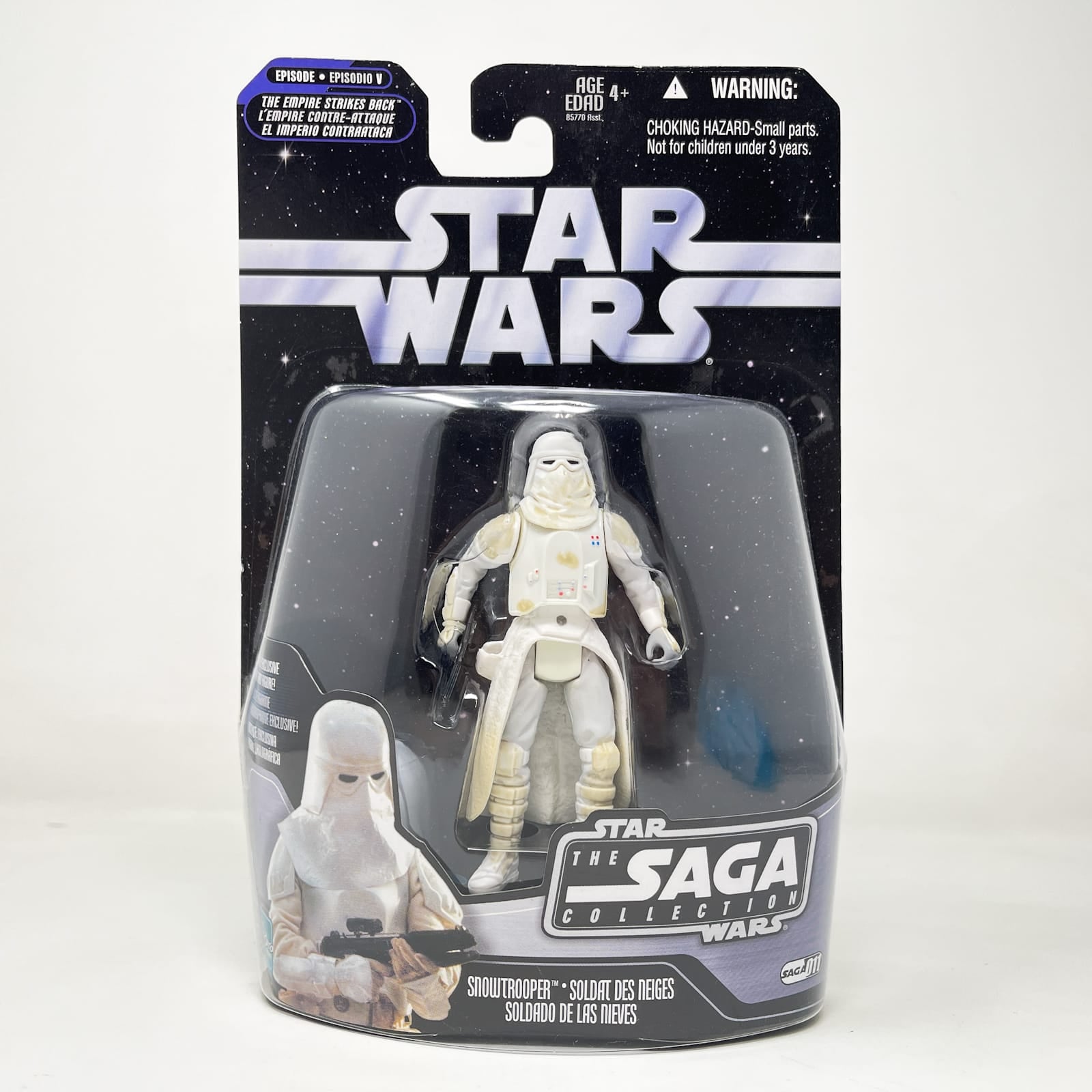 Vintage Hasbro Star Wars Mid MOC Snowtrooper #11 - Hasbro Saga Collection (2006)