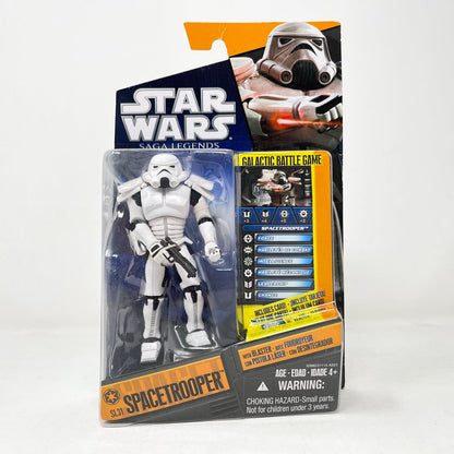 Vintage Hasbro Star Wars Mid MOC Spacetrooper (SL 31) - Hasbro Saga Legends 2011 Star Wars Action Figure