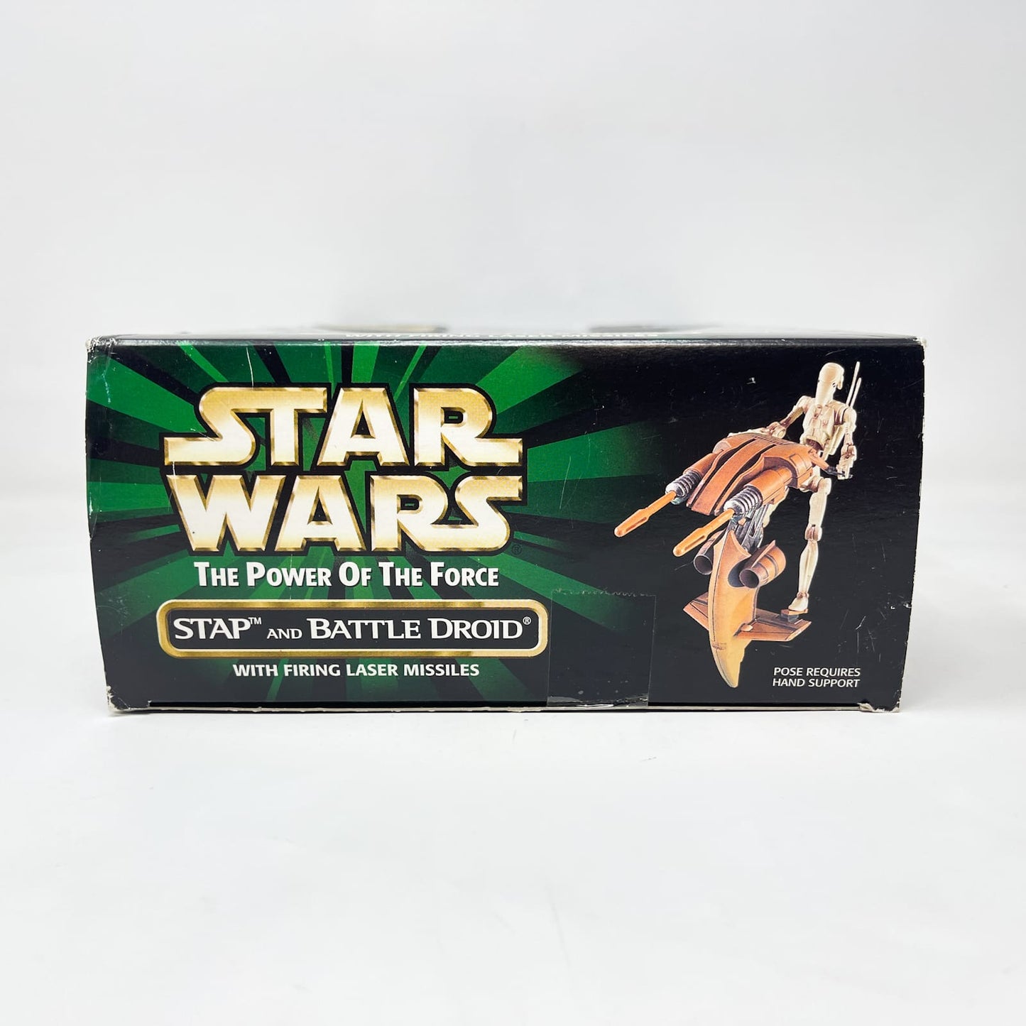 Vintage Hasbro Star Wars Mid MOC STAP & Battle Droid  - Hasbro Power of the Force 2 (POTF2 1999)