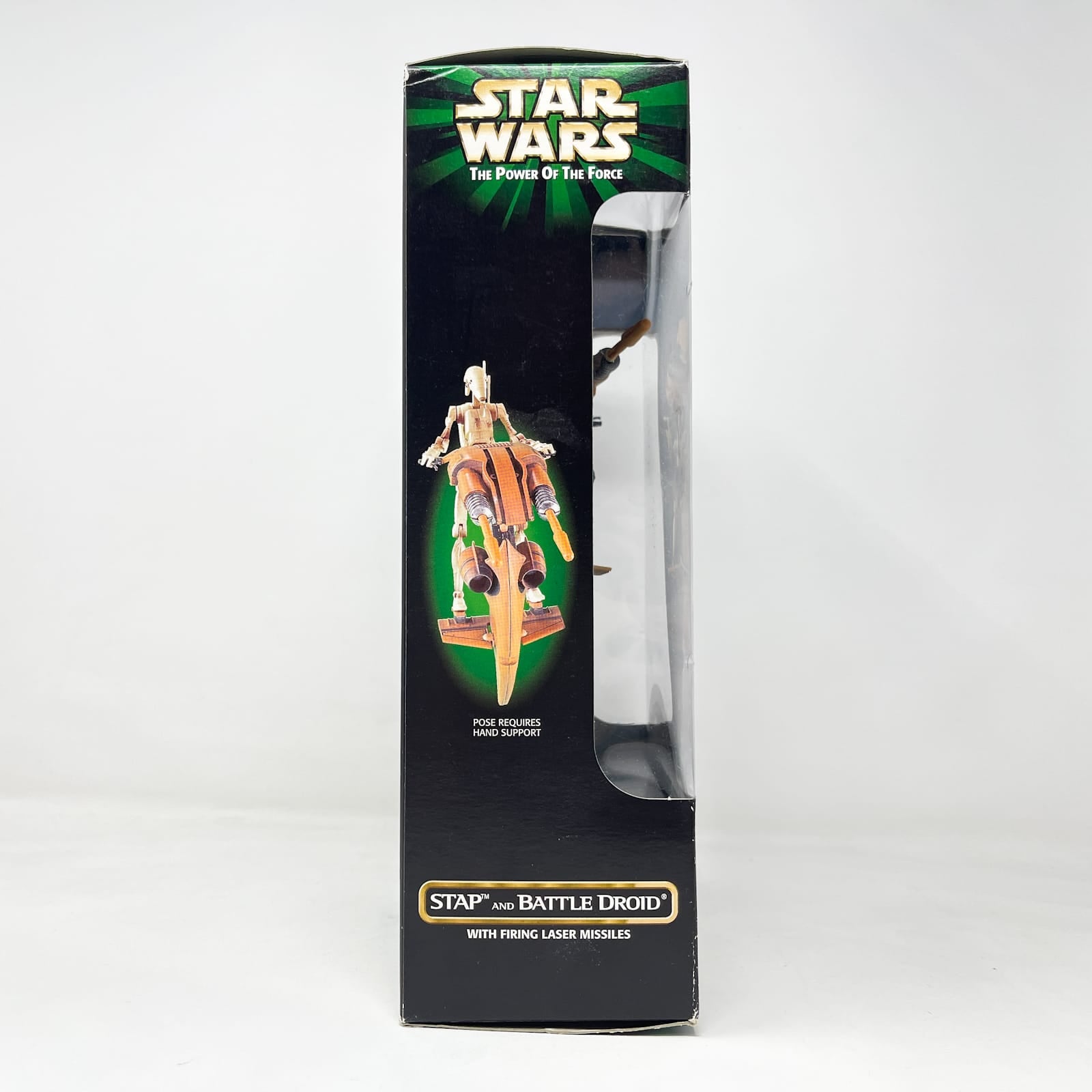 Vintage Hasbro Star Wars Mid MOC STAP & Battle Droid  - Hasbro Power of the Force 2 (POTF2 1999)