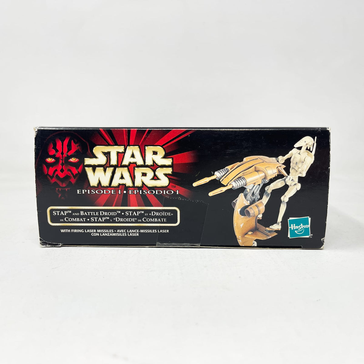 Vintage Hasbro Star Wars Mid MOC STAP & Battle Droid  - Hasbro The Phantom Menace (1999)