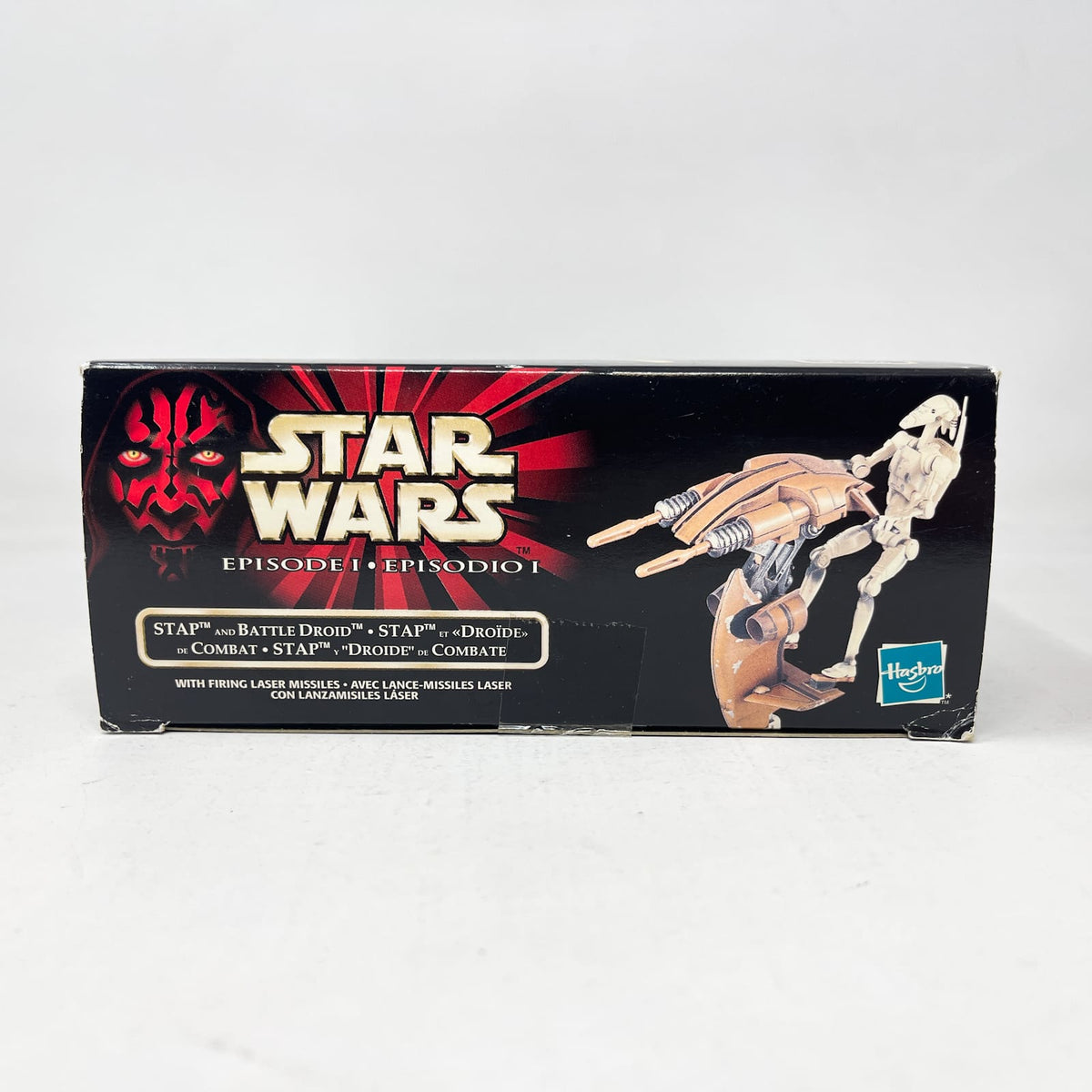 Vintage Hasbro Star Wars Mid MOC STAP & Battle Droid  - Hasbro The Phantom Menace (1999)
