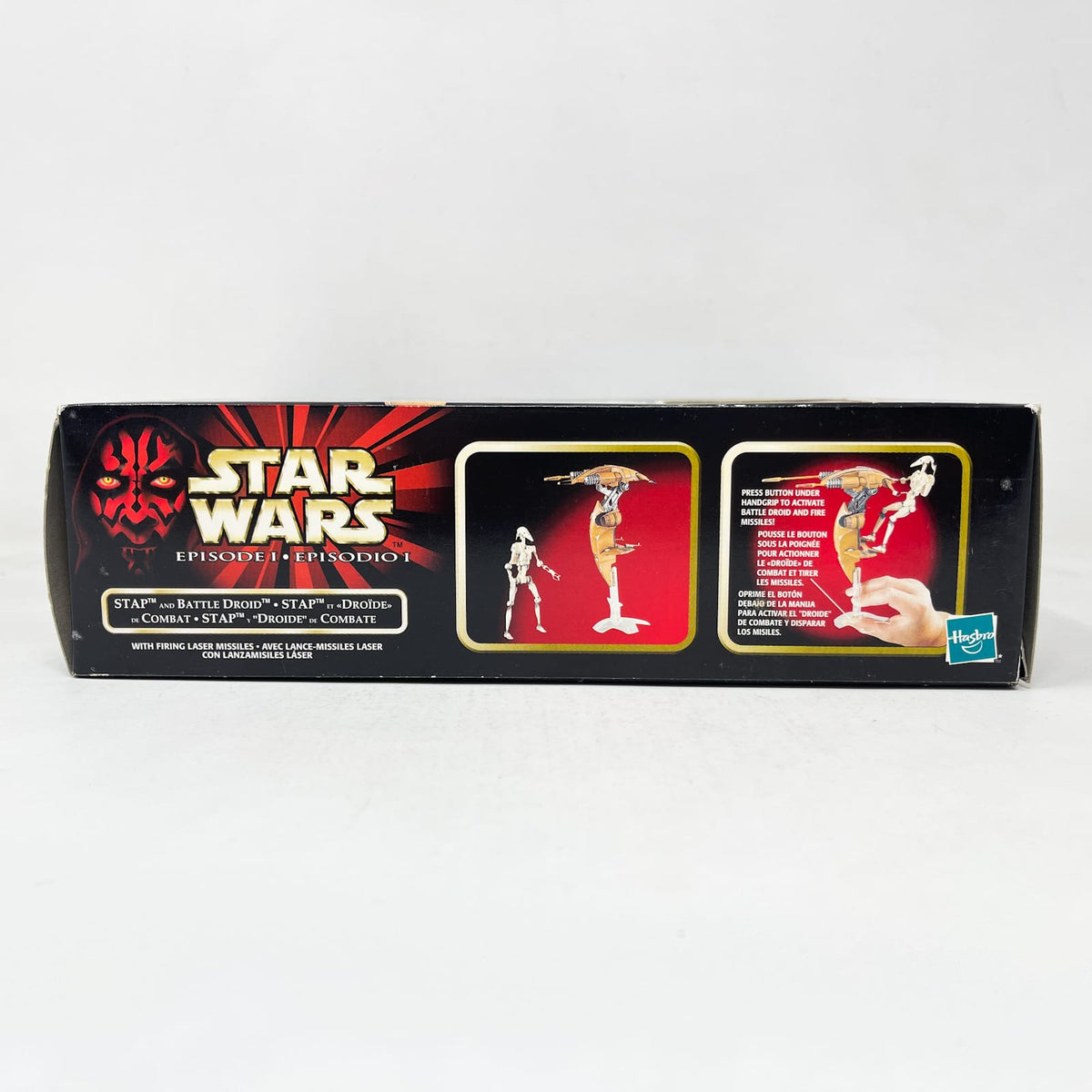 Vintage Hasbro Star Wars Mid MOC STAP & Battle Droid  - Hasbro The Phantom Menace (1999)
