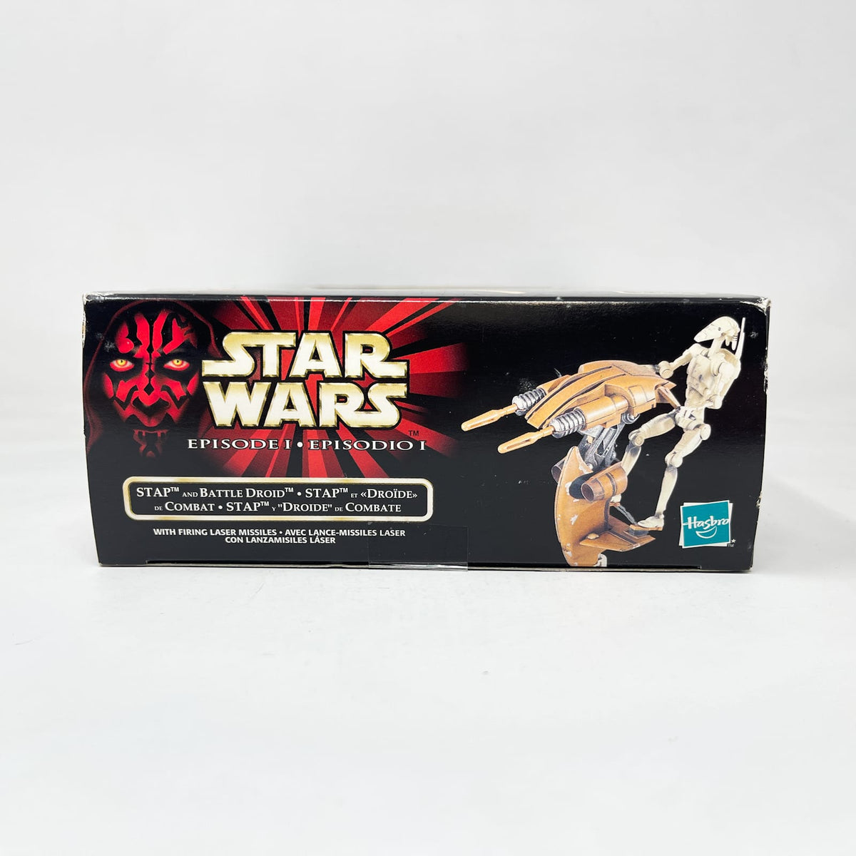 Vintage Hasbro Star Wars Mid MOC STAP & Battle Droid  - Hasbro The Phantom Menace (1999)