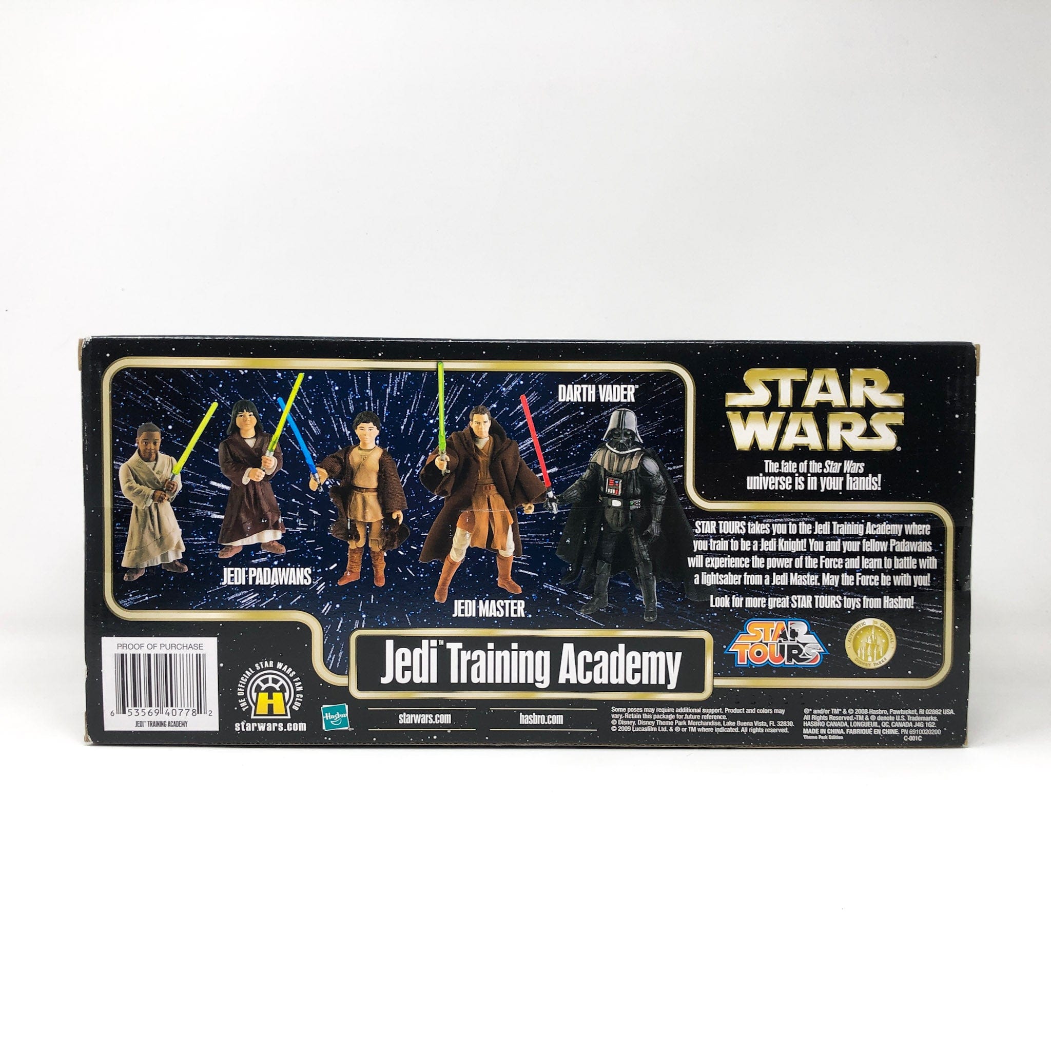 Star Wars STAR TOURS Jedi Training Academy - 5 Figure Set - 3.75