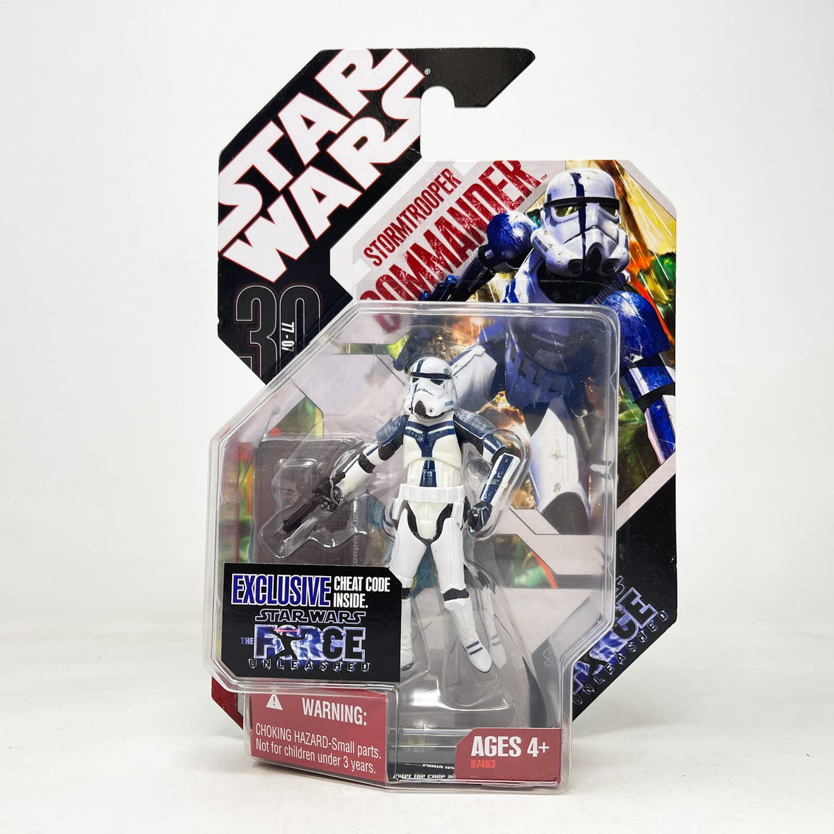 Vintage Hasbro Star Wars Mid MOC Stormtrooper Commander - Hasbro 30th Anniversary Collection 3.75"