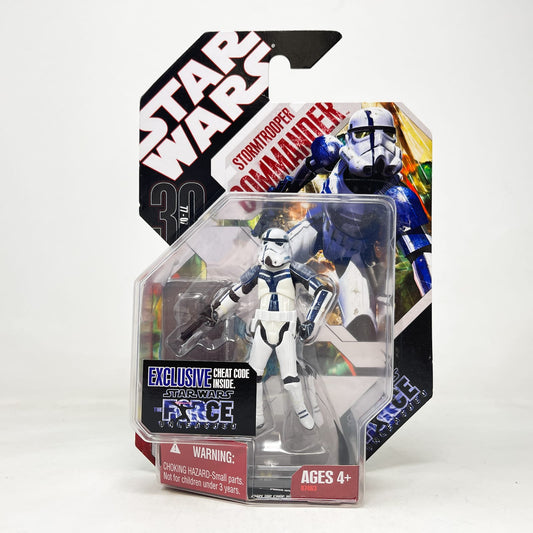 Vintage Hasbro Star Wars Mid MOC Stormtrooper Commander - Hasbro 30th Anniversary Collection 3.75"