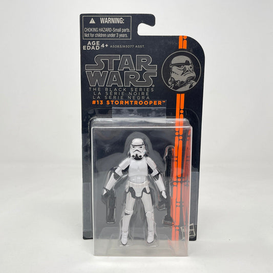 Vintage Hasbro Star Wars Mid MOC Stormtrooper (Orange Line) #13 - Hasbro 2013 3.75" Black Series Star Wars Action Figure