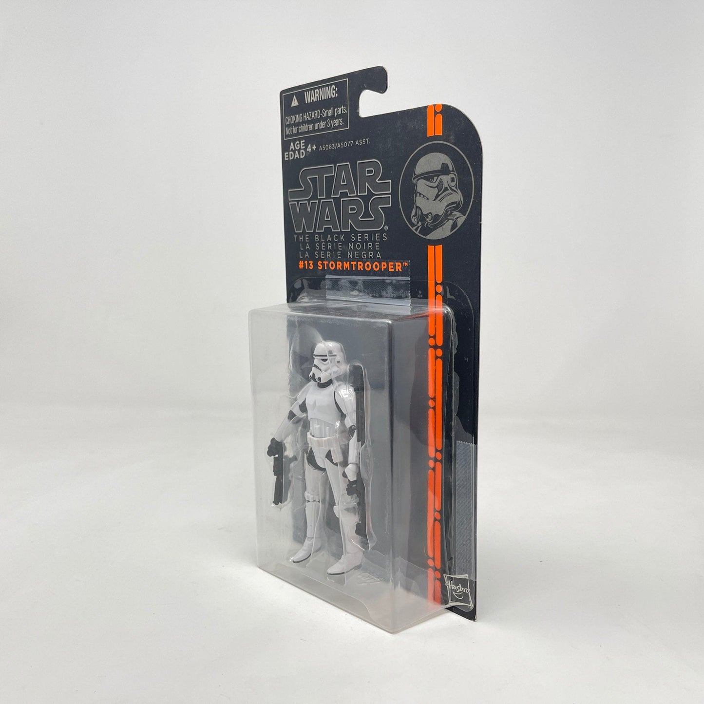 Vintage Hasbro Star Wars Mid MOC Stormtrooper (Orange Line) #13 - Hasbro 2013 3.75" Black Series Star Wars Action Figure
