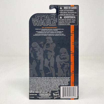 Vintage Hasbro Star Wars Mid MOC Stormtrooper (Orange Line) #13 - Hasbro 2013 3.75" Black Series Star Wars Action Figure