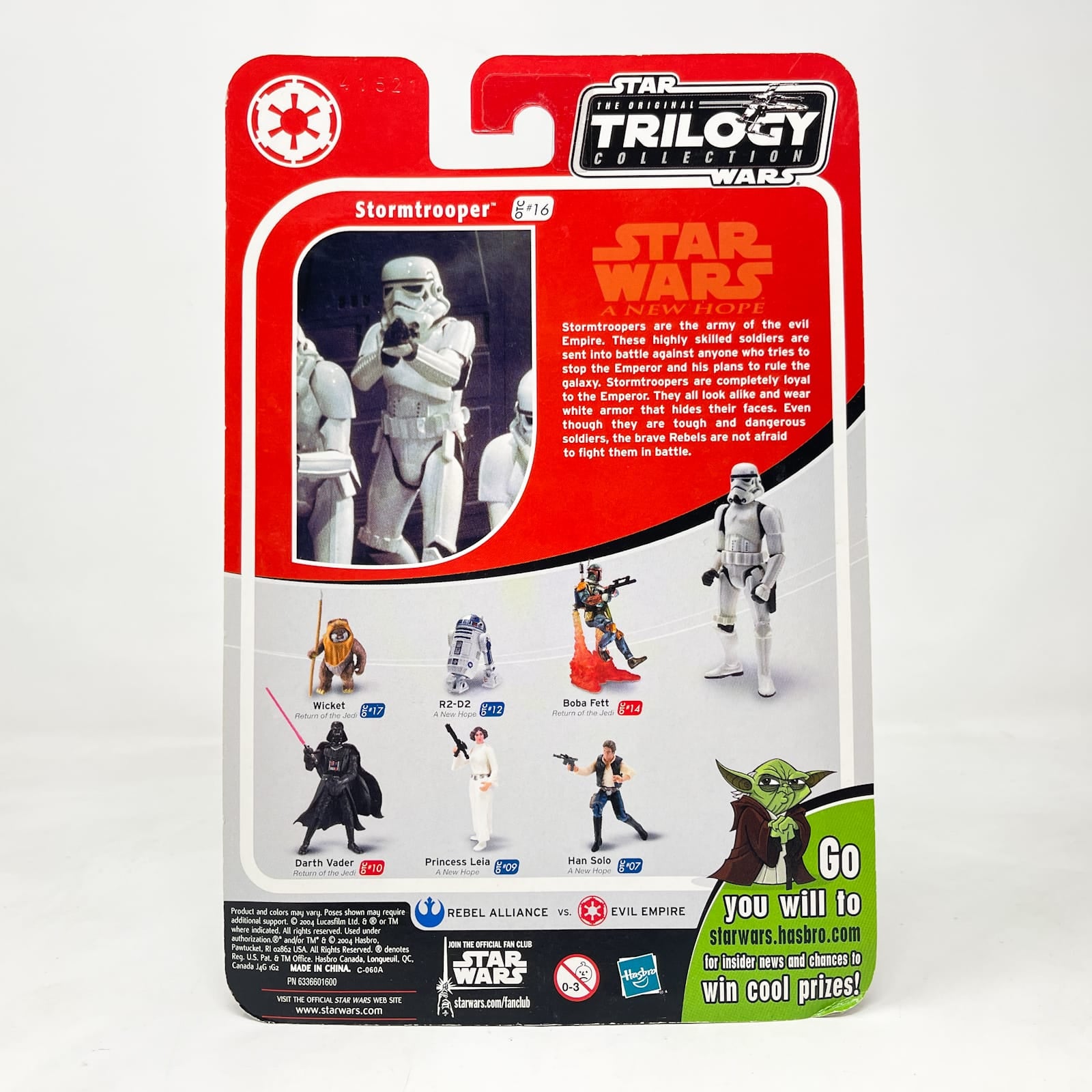 Vintage Hasbro Star Wars Mid MOC Stormtrooper OTC-16 - Hasbro Original Trilogy Collection (2004)