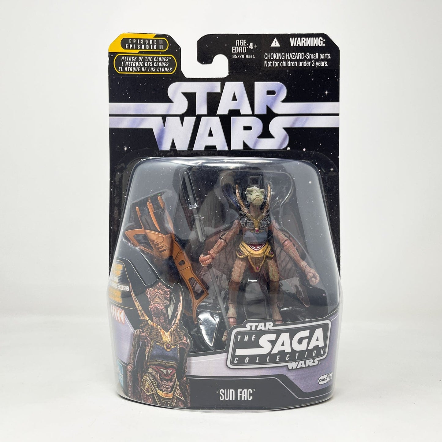 Vintage Hasbro Star Wars Mid MOC Sun Fac #16 - Hasbro Saga Collection (2006)