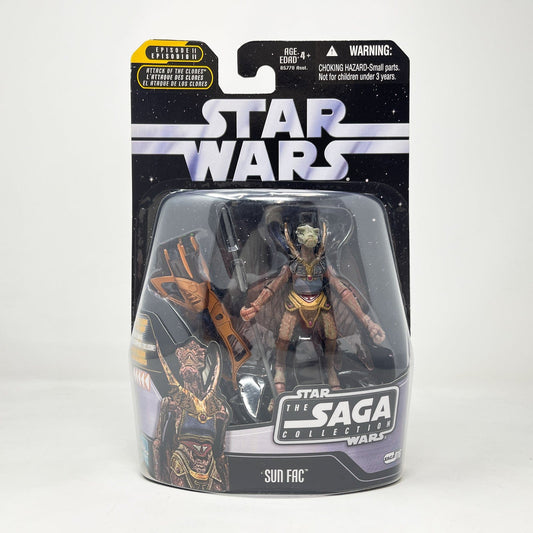 Vintage Hasbro Star Wars Mid MOC Sun Fac #16 - Hasbro Saga Collection (2006)