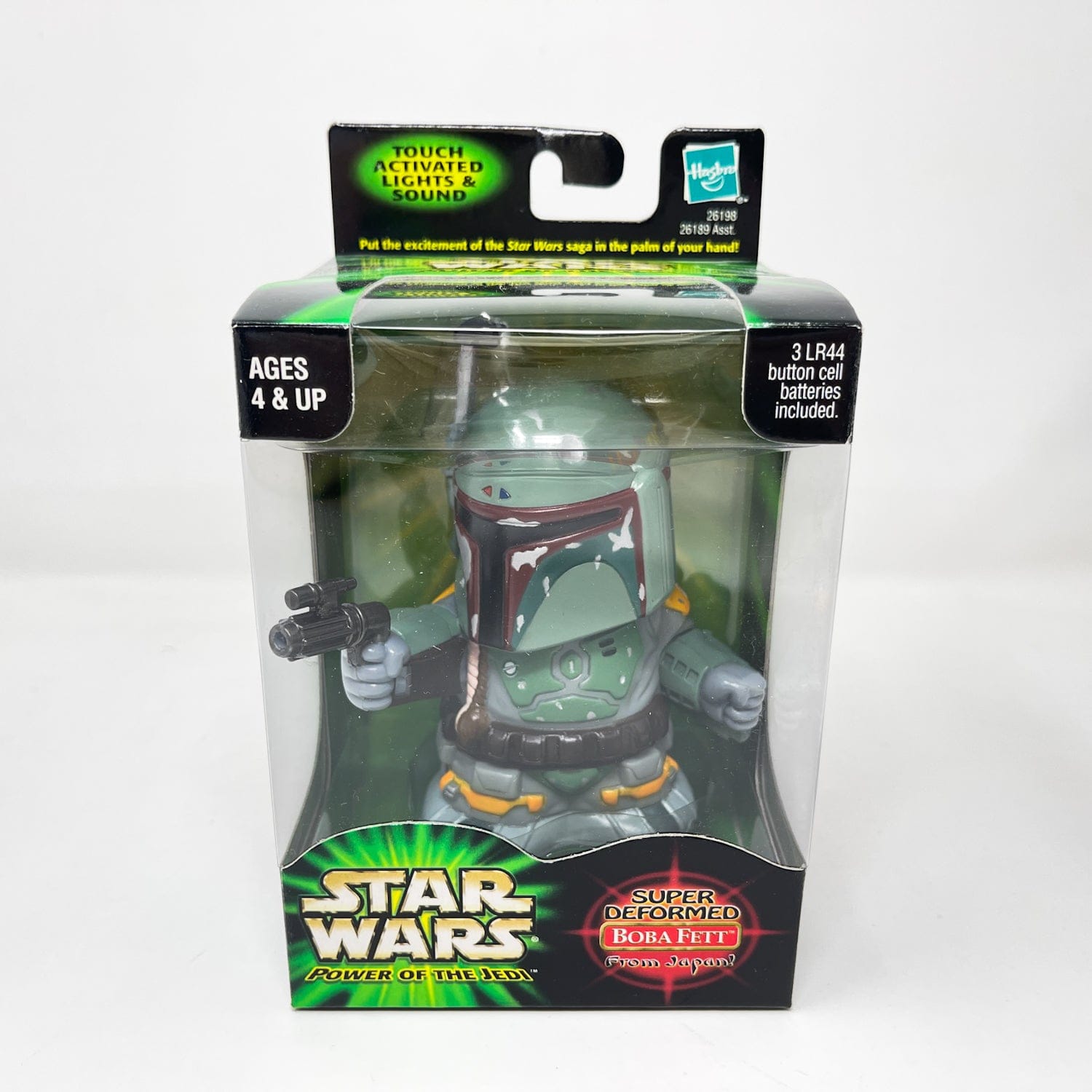 Vintage Hasbro Star Wars Mid MOC Super Deformed Figures - Complete Set of 6 - Hasbro POTJ (2001)