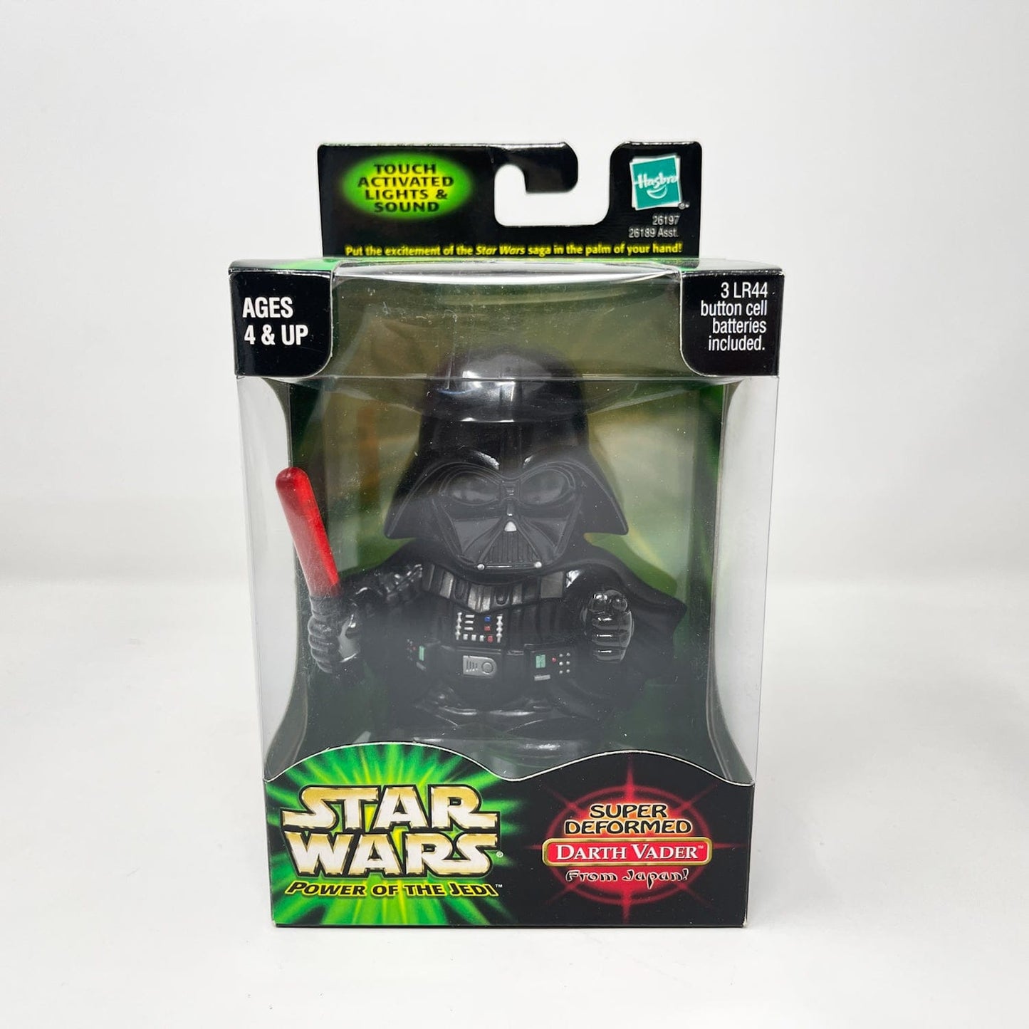 Vintage Hasbro Star Wars Mid MOC Super Deformed Figures - Complete Set of 6 - Hasbro POTJ (2001)