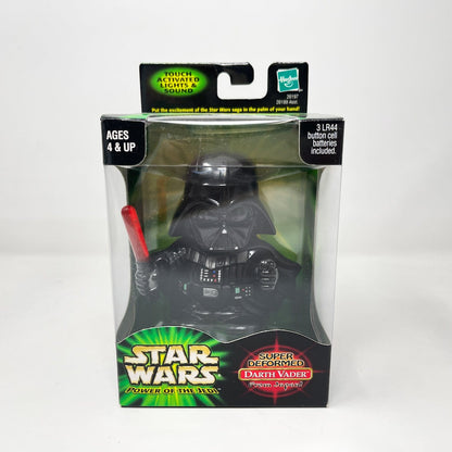 Vintage Hasbro Star Wars Mid MOC Super Deformed Figures - Complete Set of 6 - Hasbro POTJ (2001)