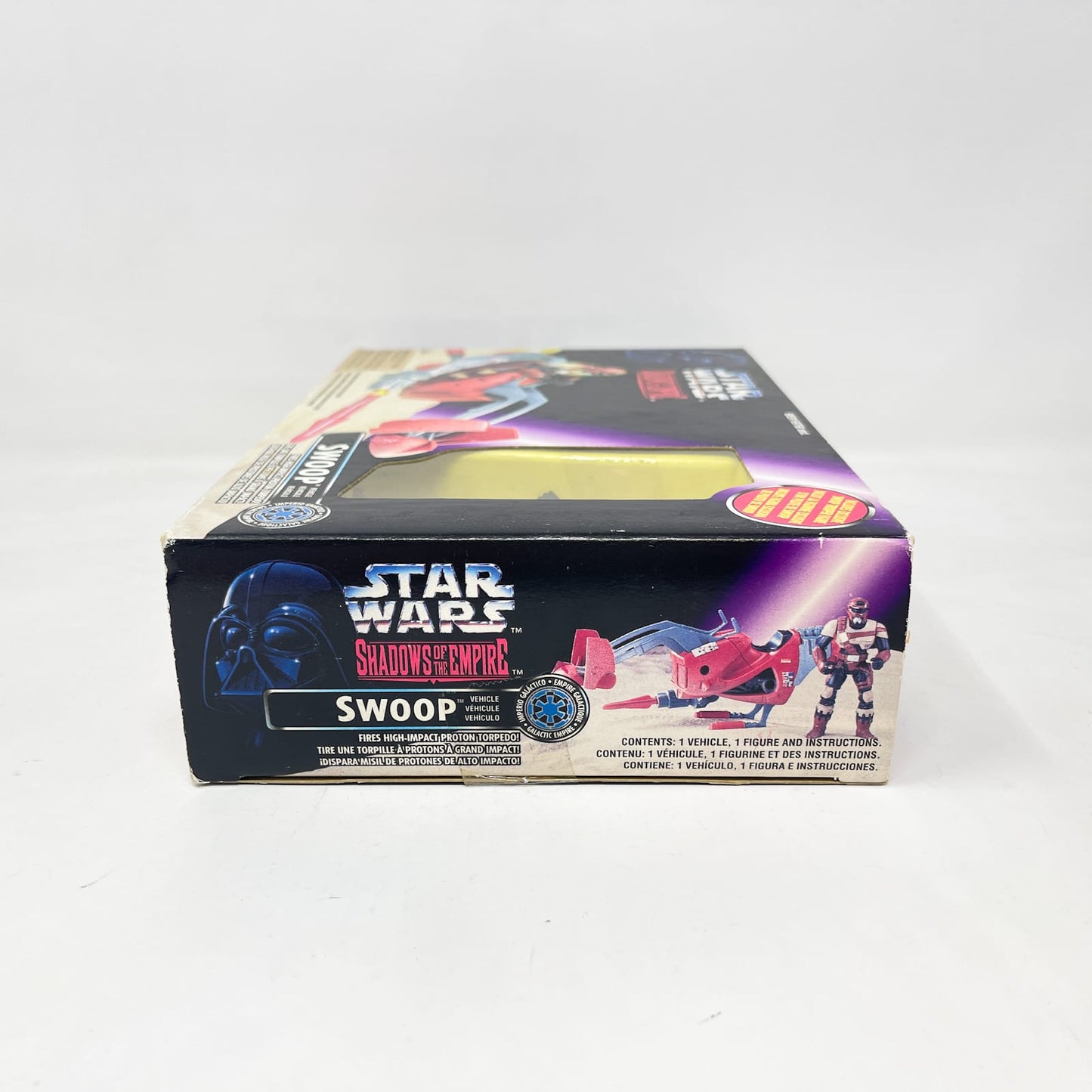 Vintage Hasbro Star Wars Mid MOC Swoop with Swoop Trooper – Hasbro Star Wars Shadows of the Empire (1996)