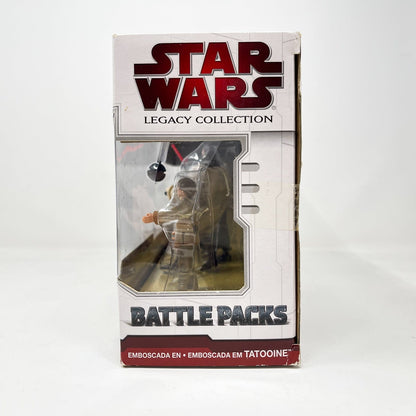 Vintage Hasbro Star Wars Mid MOC Tatooine Desert Ambush - Hasbro Battle Pack Legacy Collection 3.75"