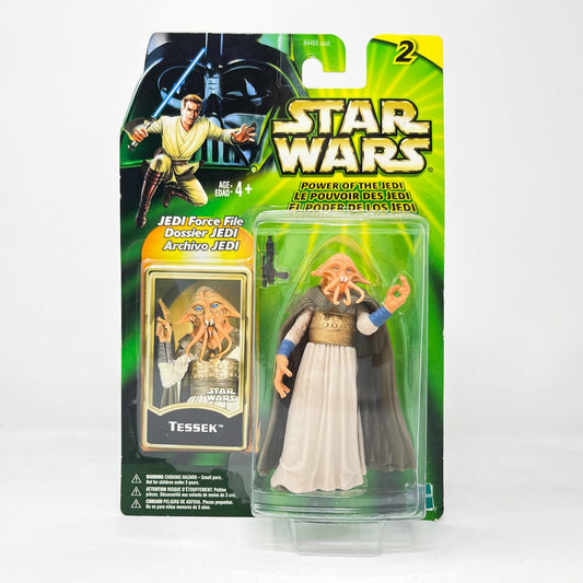 Vintage Hasbro Star Wars Mid MOC Tessek - Hasbro Power of the Jedi POTJ (2001)