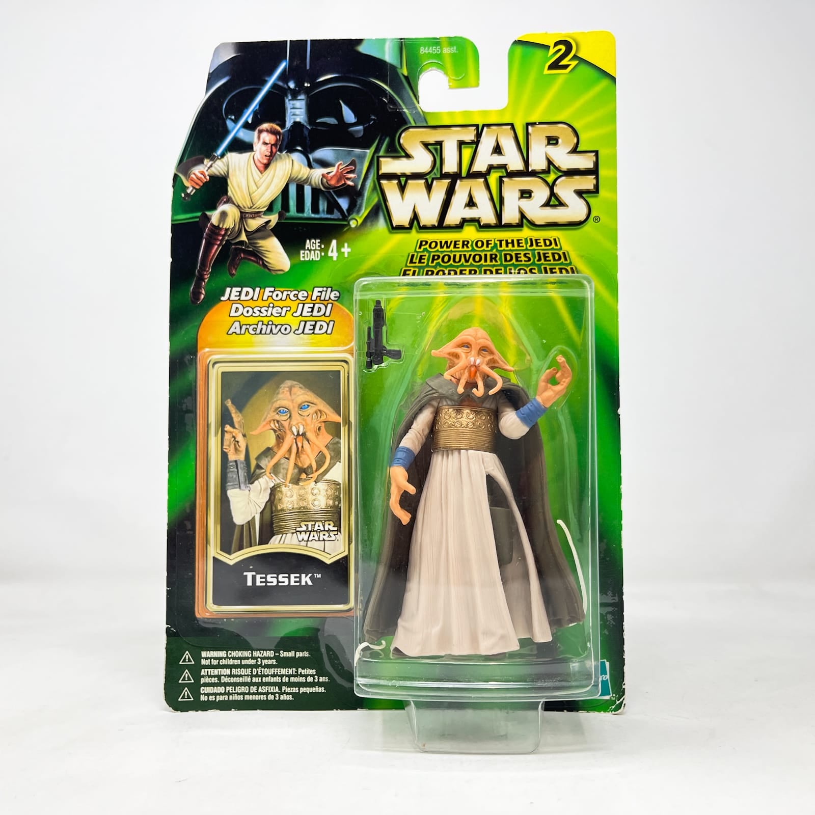 Vintage Hasbro Star Wars Mid MOC Tessek - Hasbro Power of the Jedi POTJ (2001)