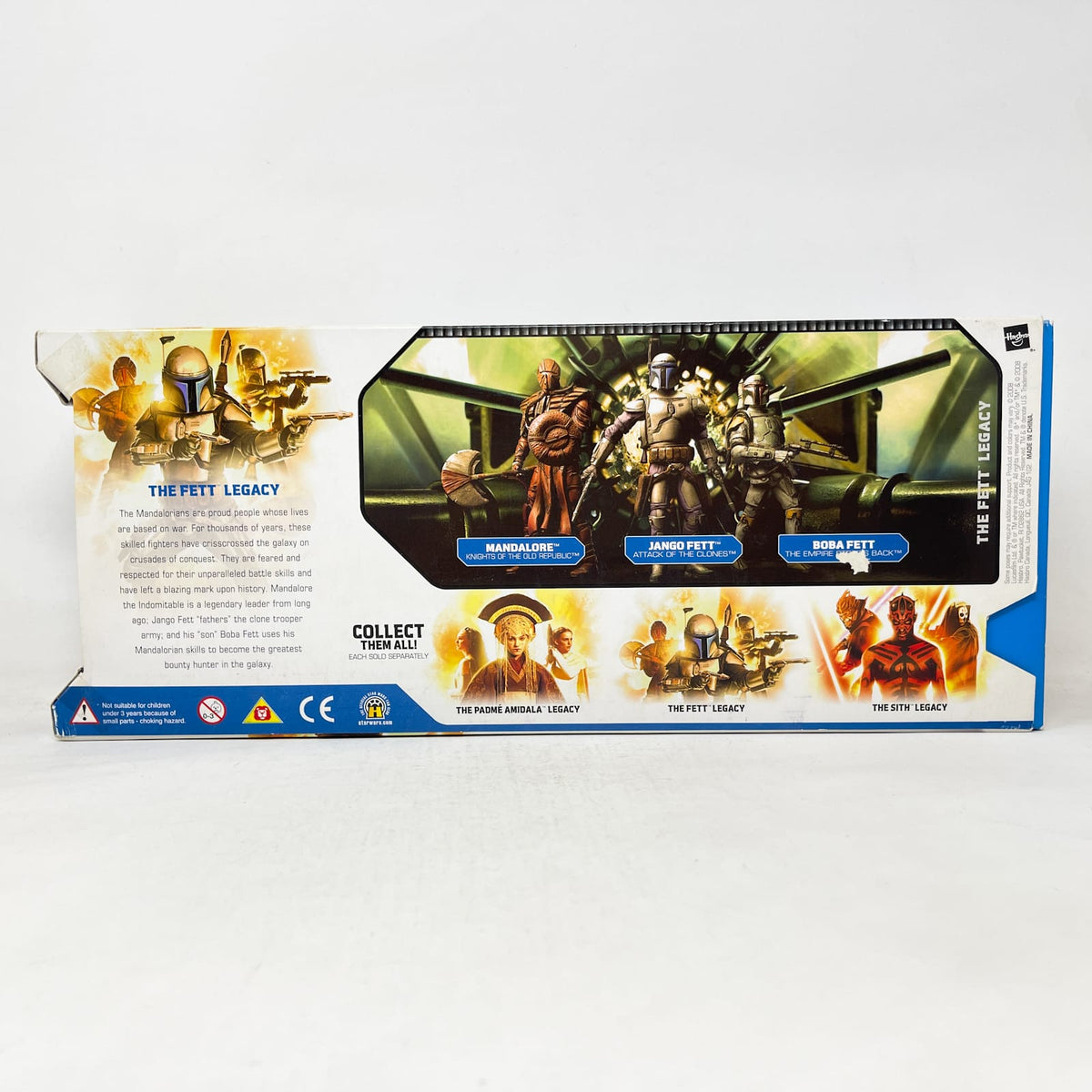 Vintage Hasbro Star Wars Mid MOC The Fett Legacy - Legacy Evolutions Multipack - Hasbro Legacy Collection (2008)