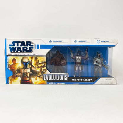 Vintage Hasbro Star Wars Mid MOC The Fett Legacy - Legacy Evolutions Multipack - Hasbro Legacy Collection (2008)