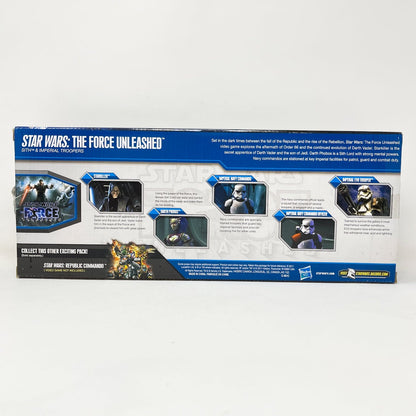 Vintage Hasbro Star Wars Mid MOC The Force Unleashed Sith & Imperial Troopers Multipack - Hasbro Clone Wars 3.75" (2010)