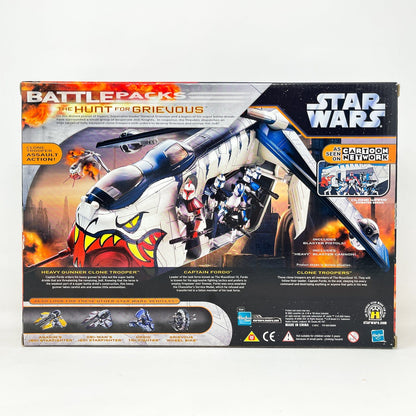 Vintage Hasbro Star Wars Mid MOC The Hunt for Grievous Battle Pack - Hasbro Saga Collection (2006)
