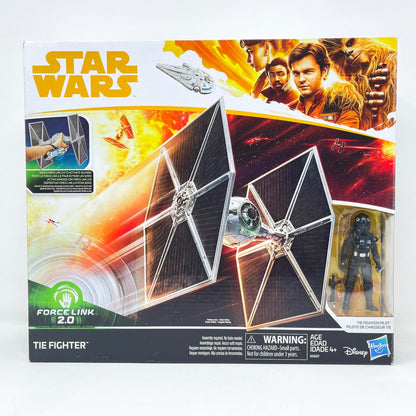 Vintage Hasbro Star Wars Mid MOC TIE Fighter with Pilot (Solo) - Hasbro 2017 3.75" Star Wars Action Ship