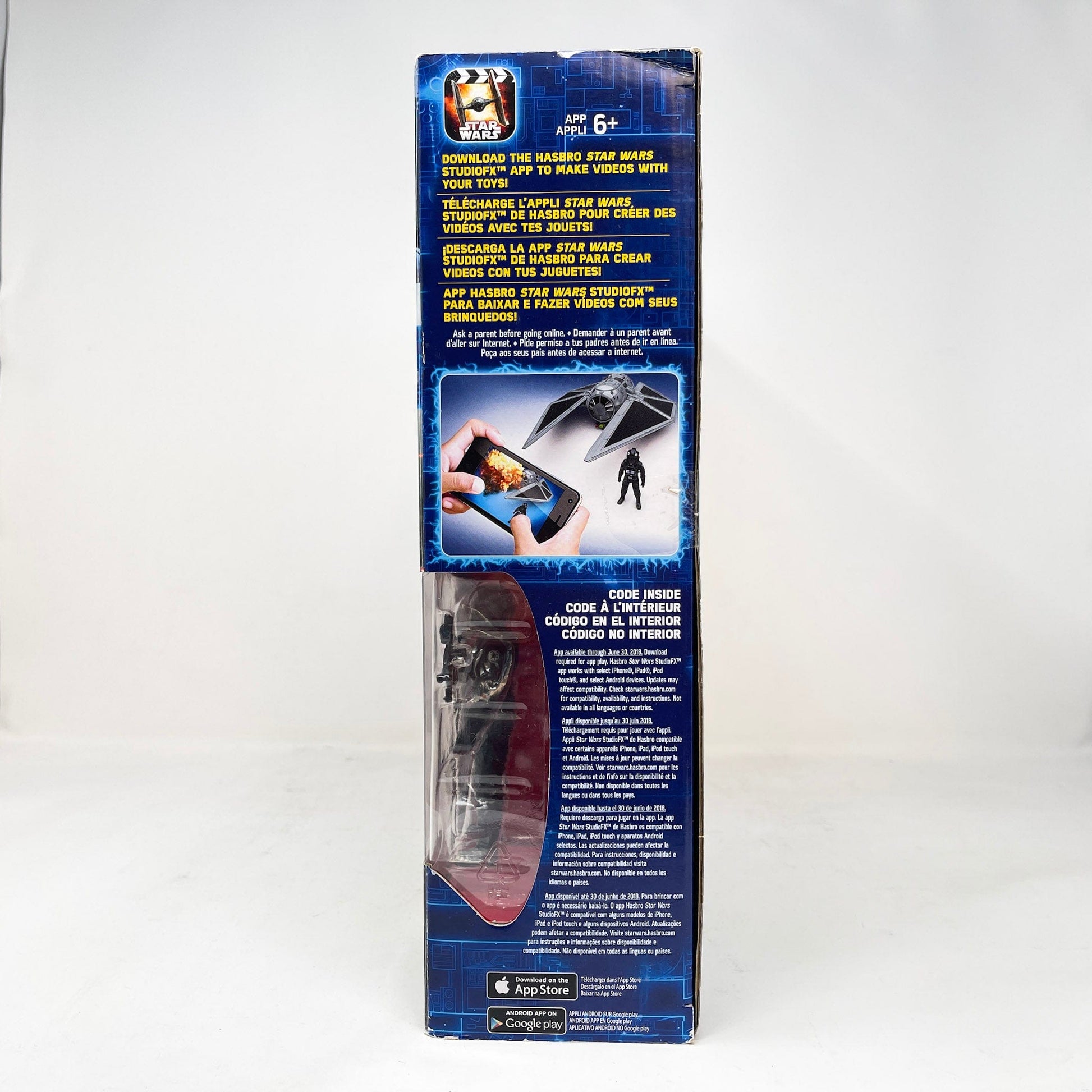 Vintage Hasbro Star Wars Mid MOC Tie Striker (Rogue One) - Hasbro 2016 3.75" Star Wars Action Ship