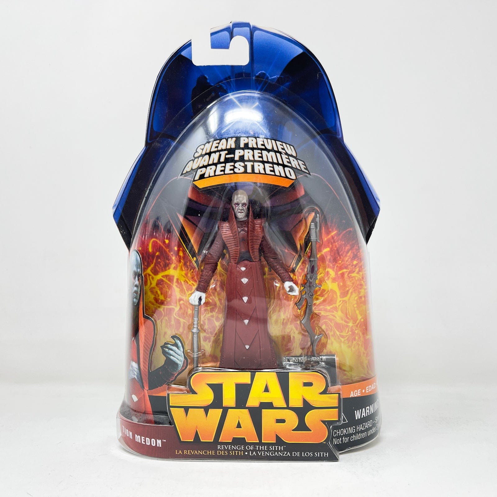 Vintage Hasbro Star Wars Mid MOC Tion Medon Sneak Preview #2 of 4 - Hasbro ROTS 2005