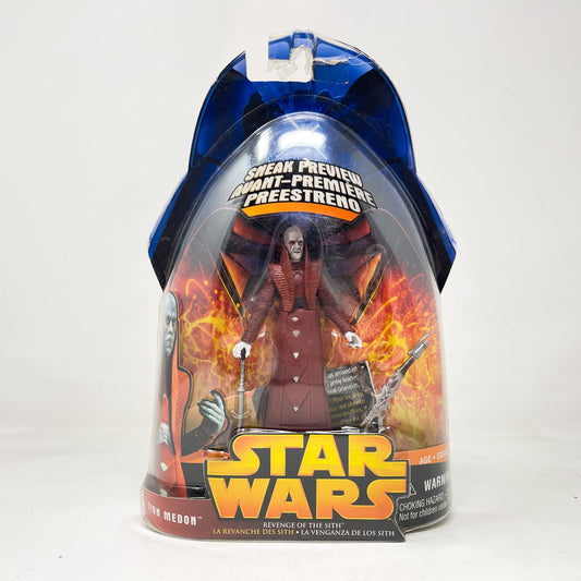 Vintage Hasbro Star Wars Mid MOC Tion Medon Sneak Preview #2 of 4 - Hasbro ROTS 2005