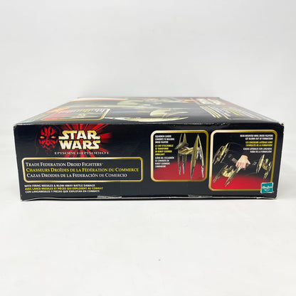 Vintage Hasbro Star Wars Mid MOC Trade Federation Droid Fighters - Hasbro The Phantom Menace (1999)