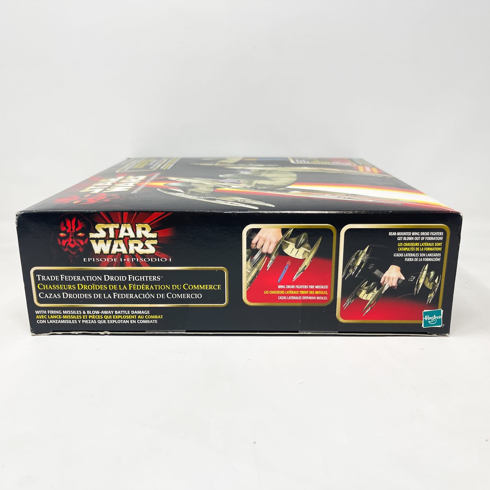 Vintage Hasbro Star Wars Mid MOC Trade Federation Droid Fighters - Hasbro The Phantom Menace (1999)