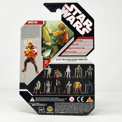 Vintage Hasbro Star Wars Mid MOC Umpass-Stay #27 - Hasbro 30th Anniversary