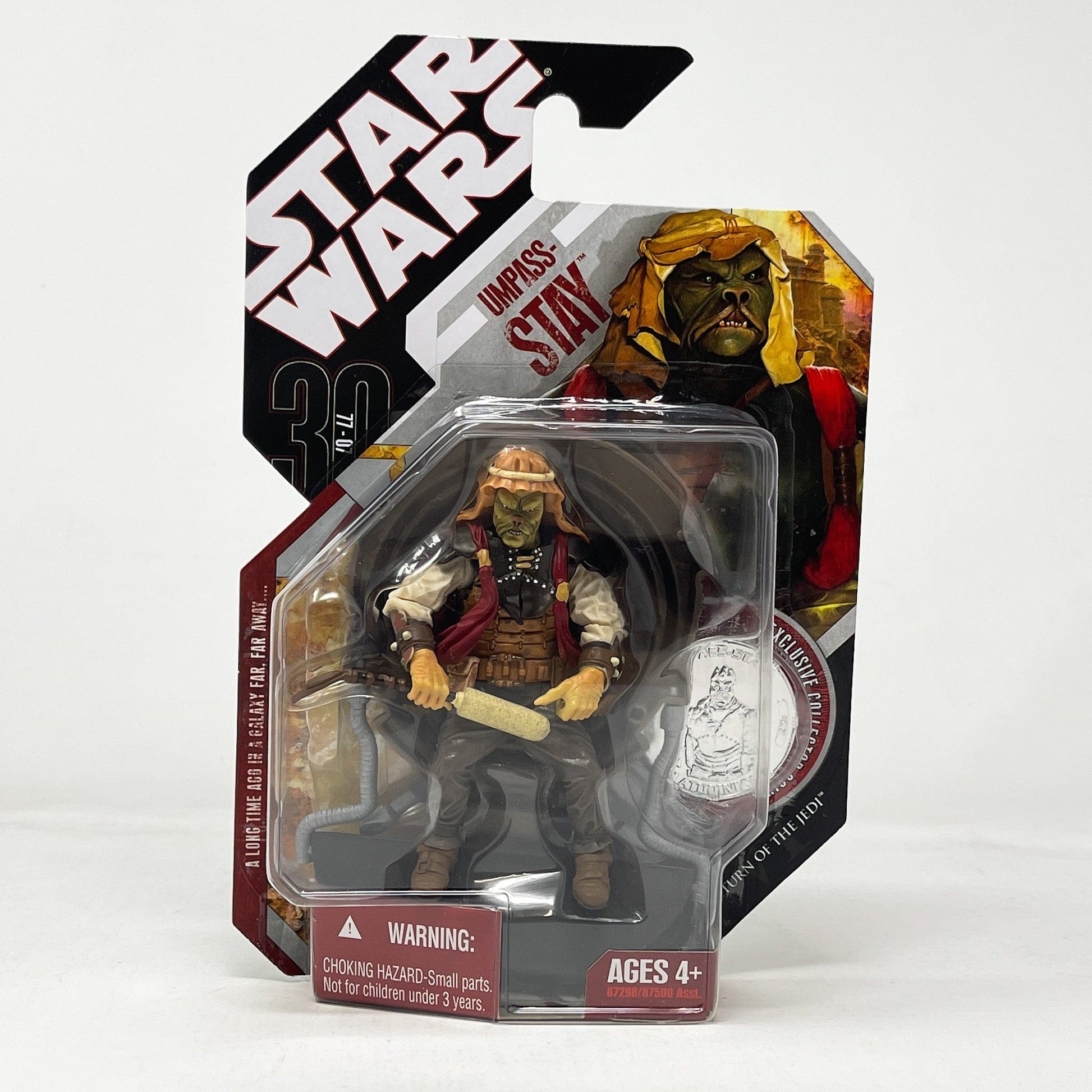 Vintage Hasbro Star Wars Mid MOC Umpass-Stay #27 - Hasbro 30th Anniversary